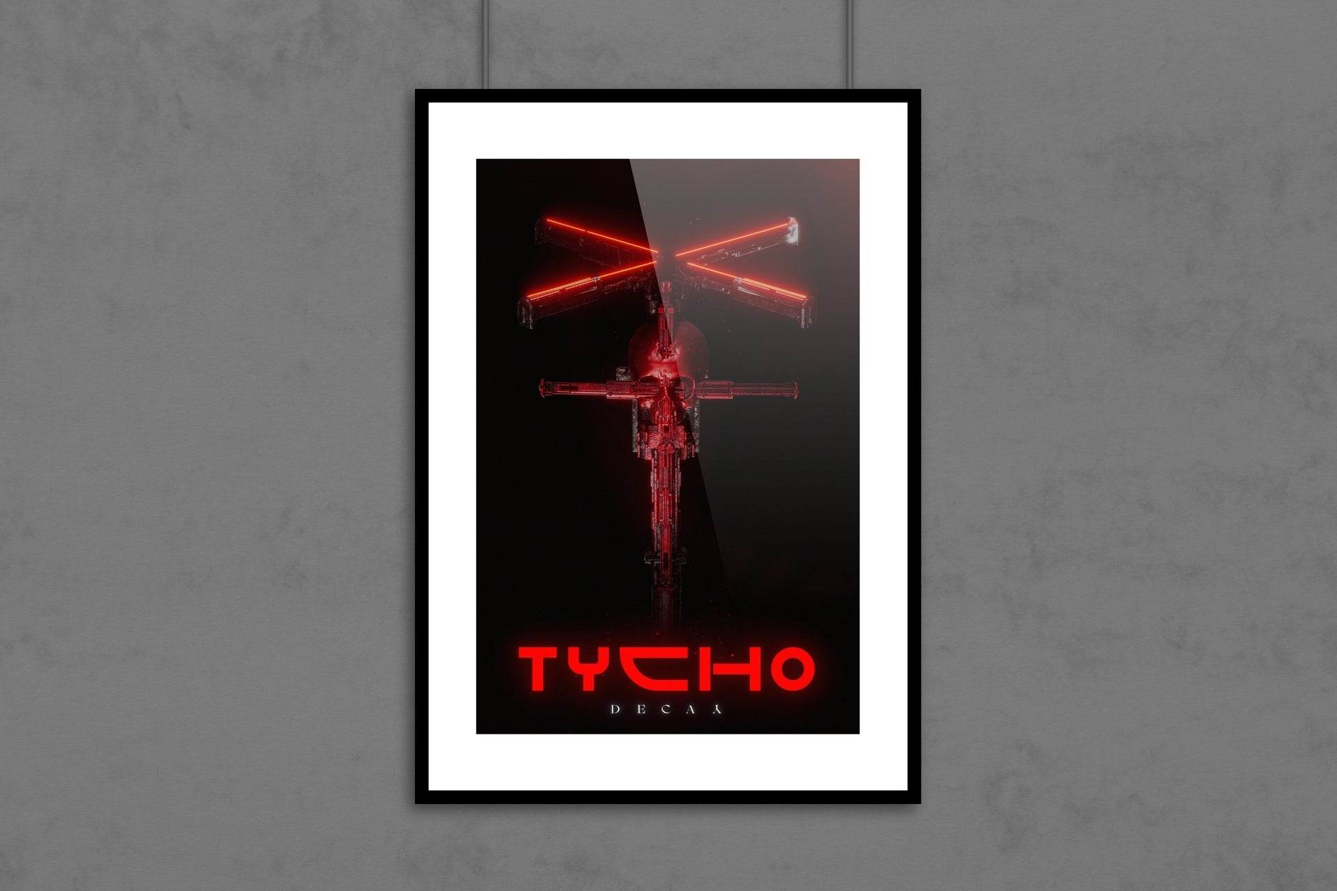 Tycho Decay Weapon Print