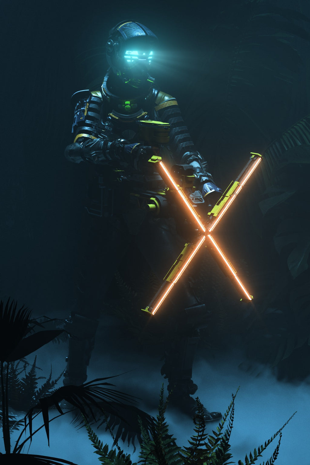 Security Chief Ann McKay Rigged 3D model