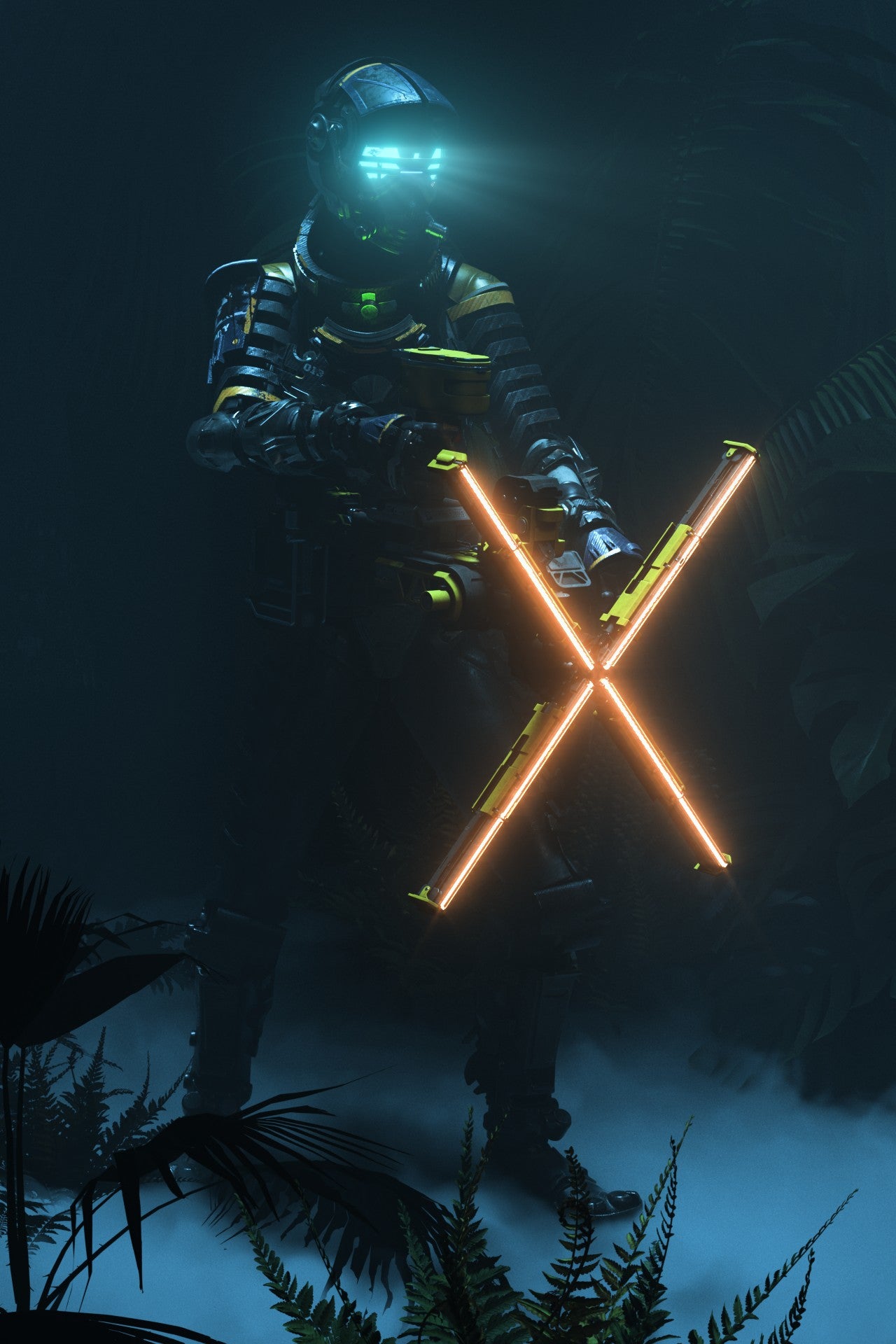 Security Chief Ann McKay Rigged 3D model