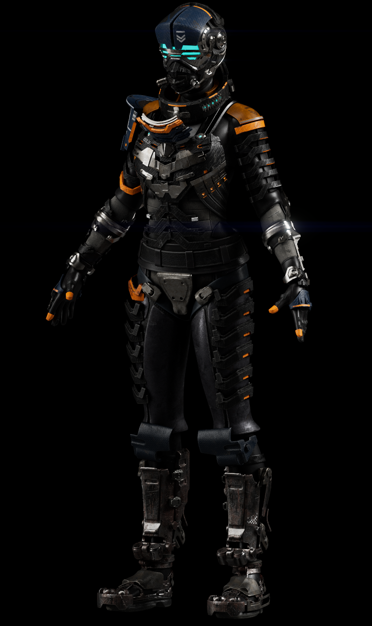 Security Chief Ann McKay Rigged 3D model