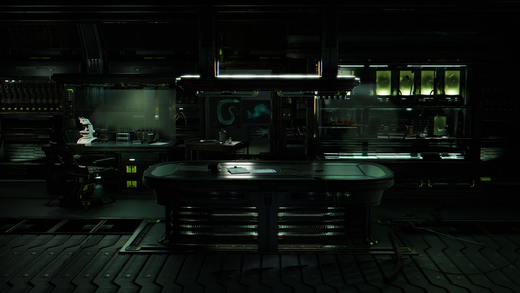 Sci-Fi Lab 3D Model Kit