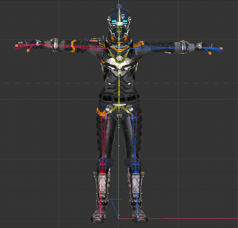 Security Chief Ann McKay Rigged 3D model